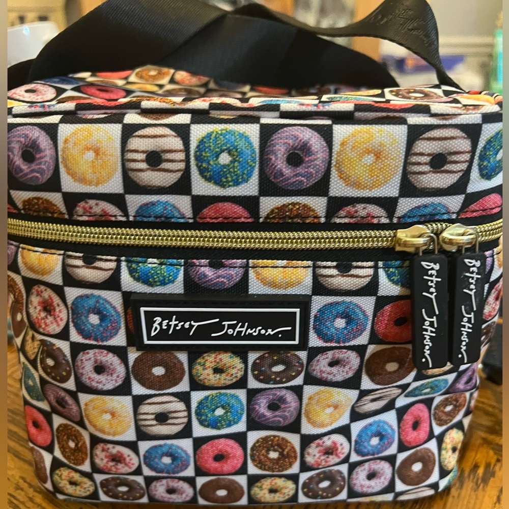 Betsey Johnson Multicolor Donut Pattern Bag